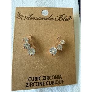 Nautical beach costume jewelry set bracelet necklaces cz earrings